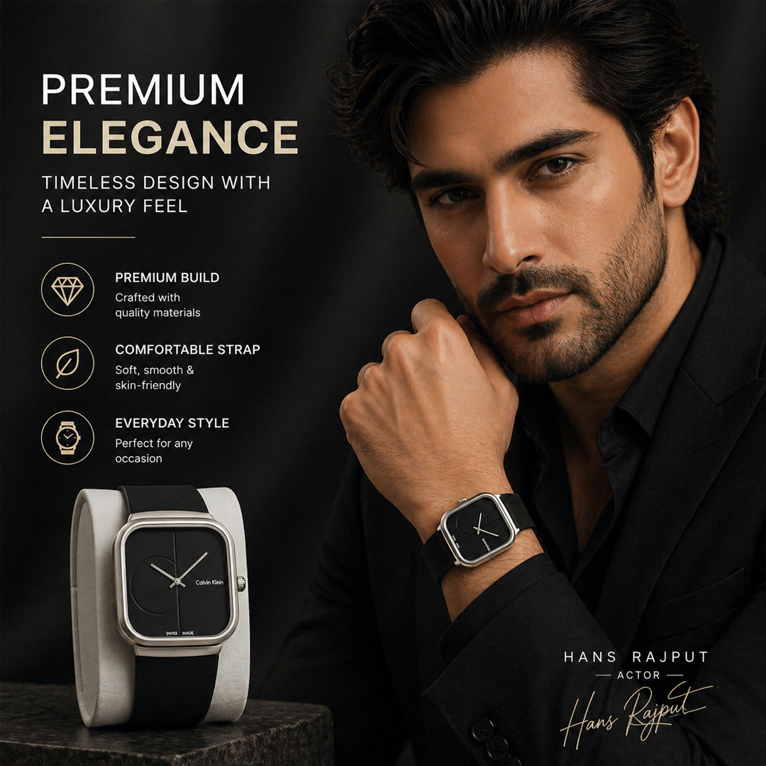 Premium Square Dial Men’s Watch | Time to Upgrade Your Style