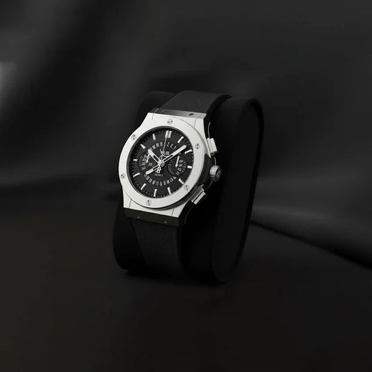 Luxury Leather Strap Watch for Men | Premium Minimal Design, Elegant Style & All-Day Comfort Black