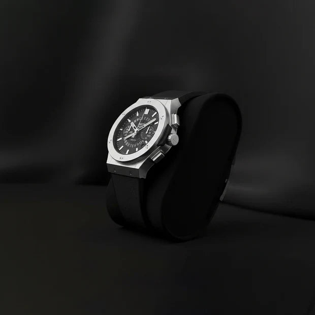 Luxury Leather Strap Watch for Men | Premium Minimal Design, Elegant Style & All-Day Comfort Black